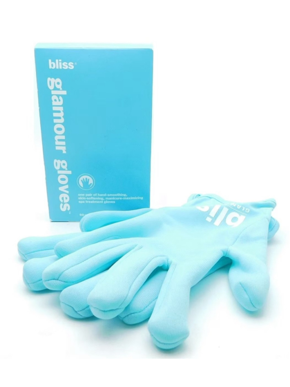 Bliss Glamour Gloves Hand Smoothing Spa Treatment Gloves NEW
